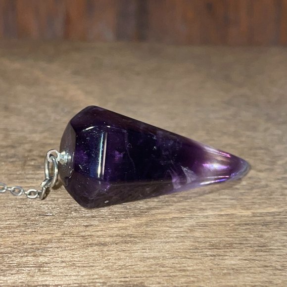 🔮BUNDLE🔮 Amethyst Crystal Pendulum Bundle - Picture 3 of 8